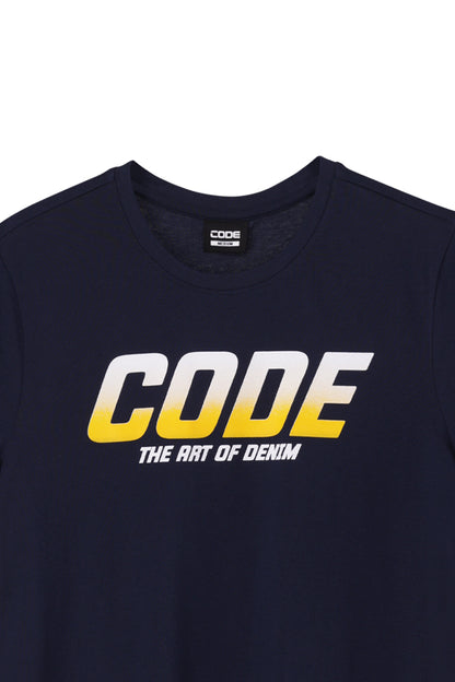 Graphic T-shirt - Navy