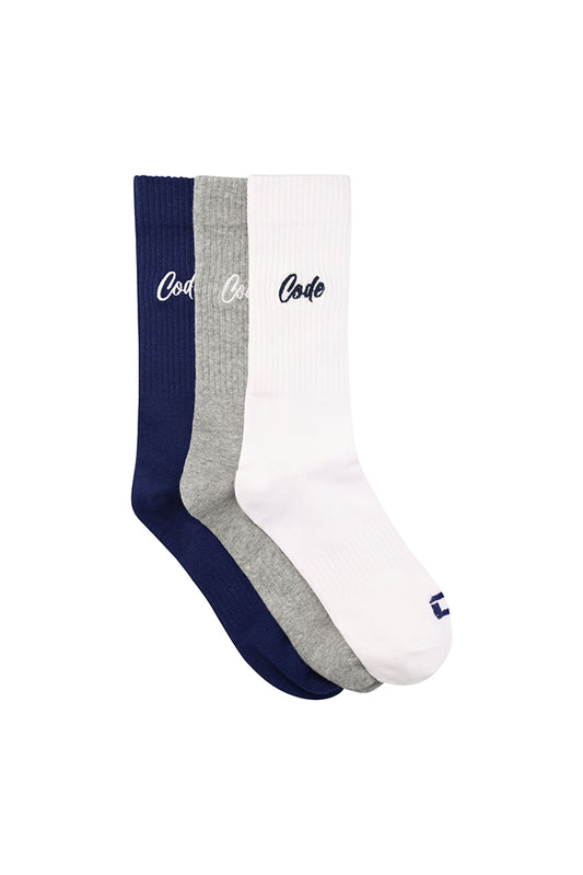 3-Pack Tube Socks