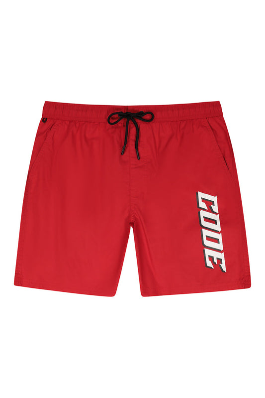 Pool Shorts _ 163824 _ Fire Red