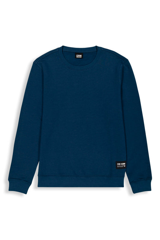 Crew Sweat Top _ 156653 _ Opal Blue