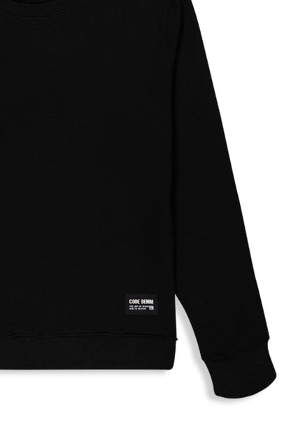 Crew Sweat Top _ 156658 _ Black
