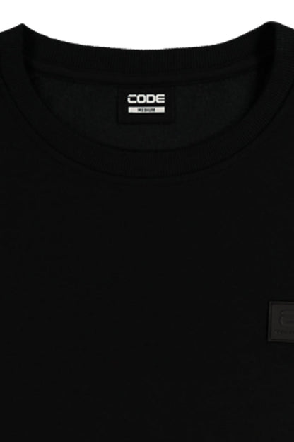 Crew Sweat Top _ 145976 _ Black