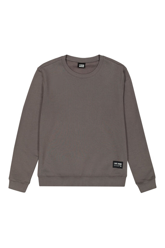 Crew Sweat Top _ 156654 _ Dark Grey