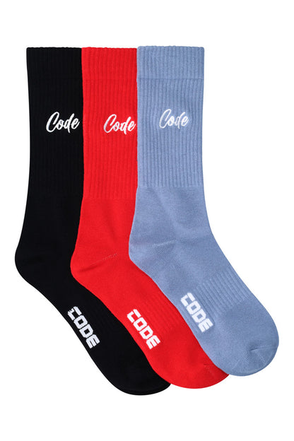 3-Pack Tube Socks