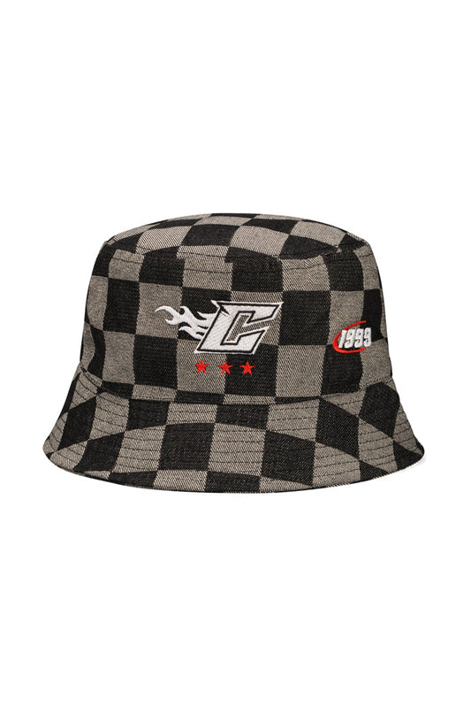 Printed Bucket Hat _ 163757 _ Black