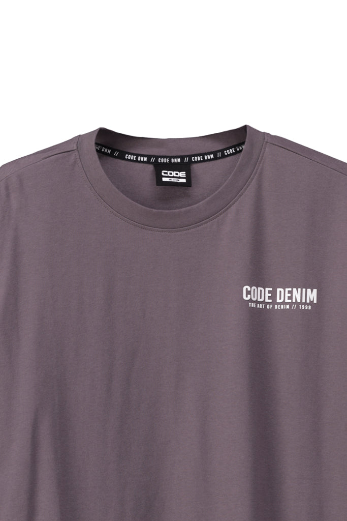 Oversized T-Shirt _ 154223 _ Dark Grey